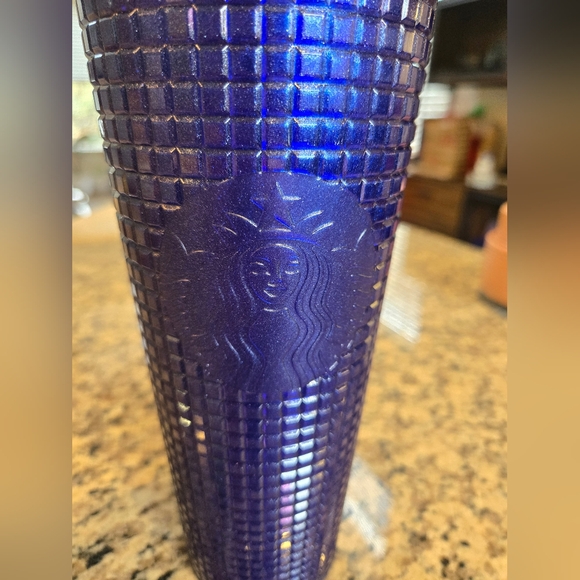 24 oz Starbucks Tumbler Cobalt Blue 2023 Straw and Lid; NEW with tags - Picture 4 of 7